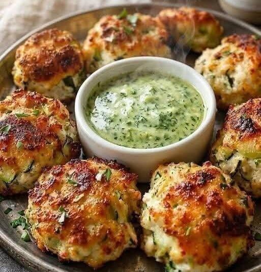 Chicken Zucchini Poppers