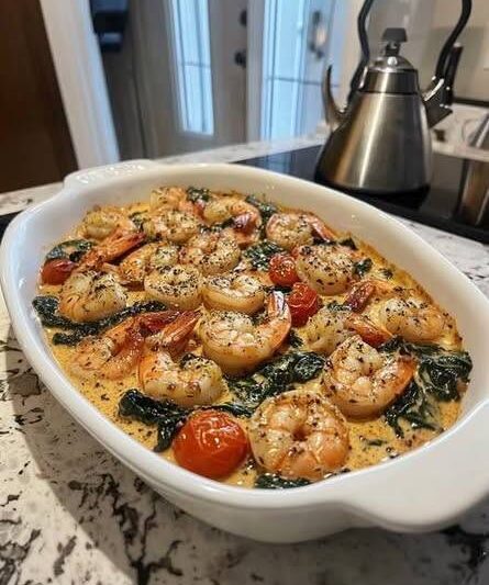 Creamy Tuscan Shrimp