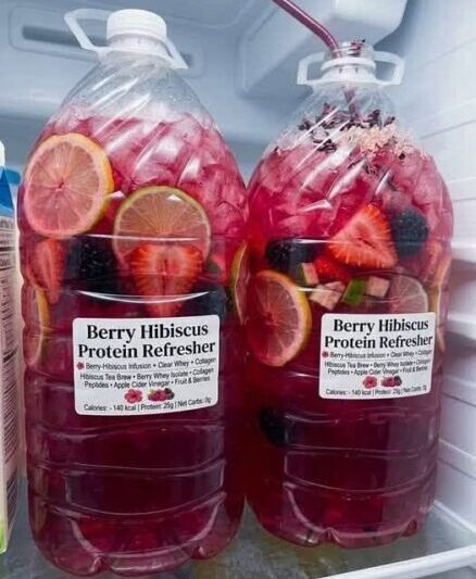 Hibiscus Berry Detox Iced Tea