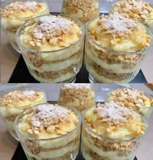 Creamy Dessert in a Glass
