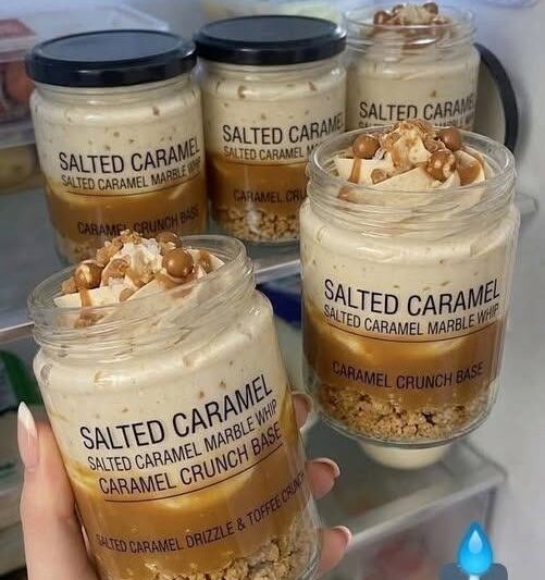 Healthy No-Bake Salted Caramel Cheesecake Shooters