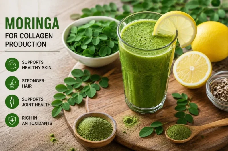Moringa for Collagen Production: How This Superfood May Support Healthy Skin Naturally